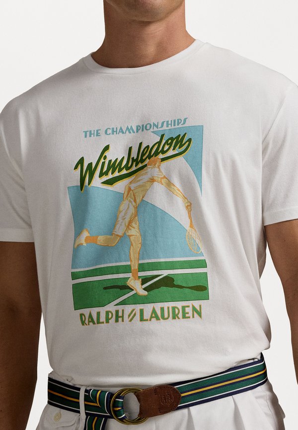 WIMBLEDON CLASSIC FIT LOGO TSHIRT UNISEX - Print T-shirt2