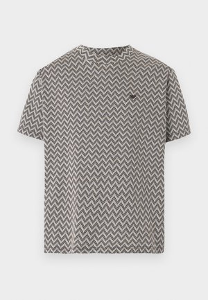 Nyomott mintás póló - moon/anthracite