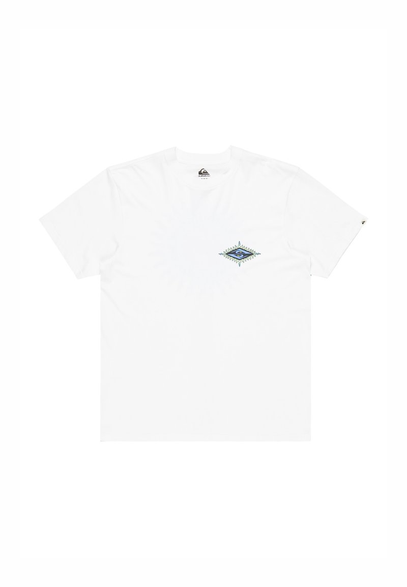 Quiksilver T-shirt print wit Quiksilver T-shirt print wit