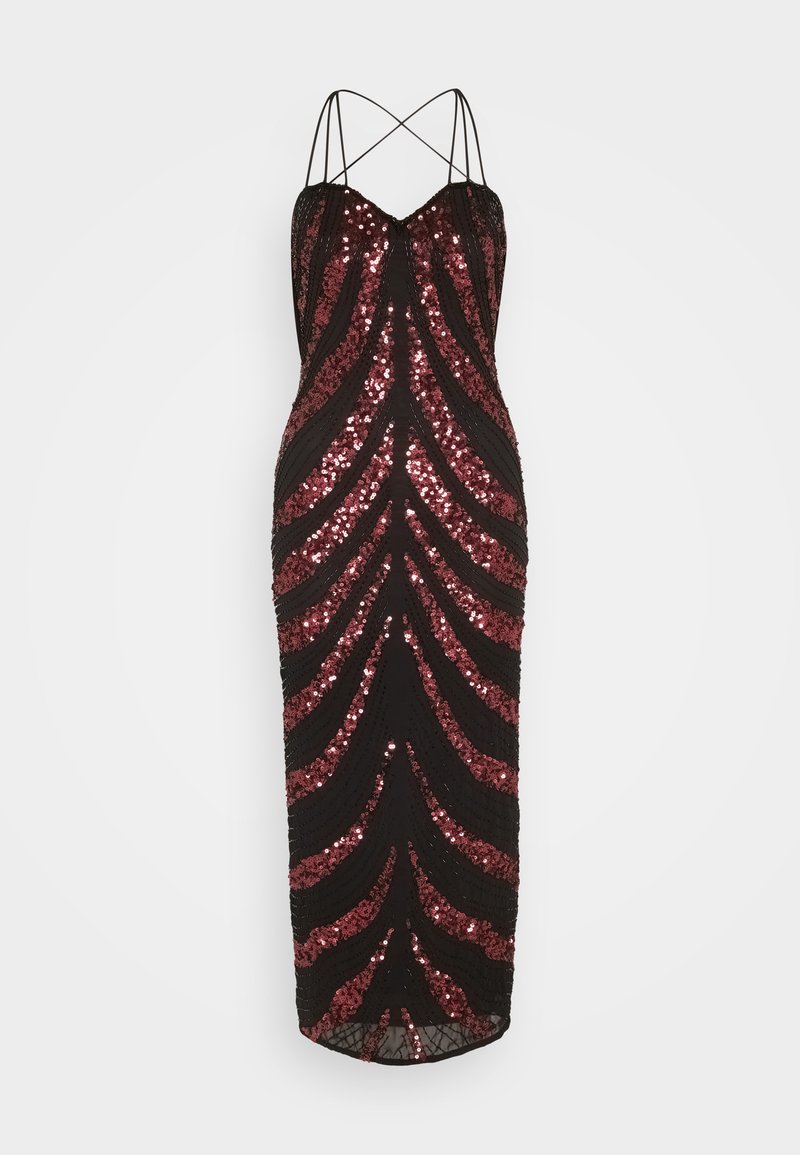 Yaura Cocktailjurk zwart Yaura Cocktailjurk zwart