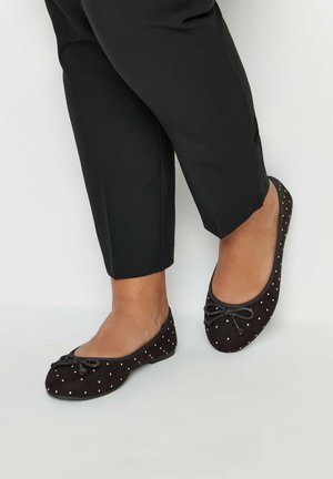 Yours Clothing Ballerinat - black