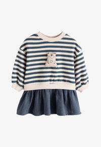 Non selezionato, navy striped