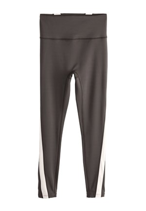 Next, ACTIVE POWER COLOURBLOCK  - Leggings - Trousers - chocolate brown