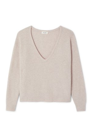 American Vintage, AMERICAN VINTAGE STRICKPULLOVER DAMSVILLE - Jumper - poussiere chine