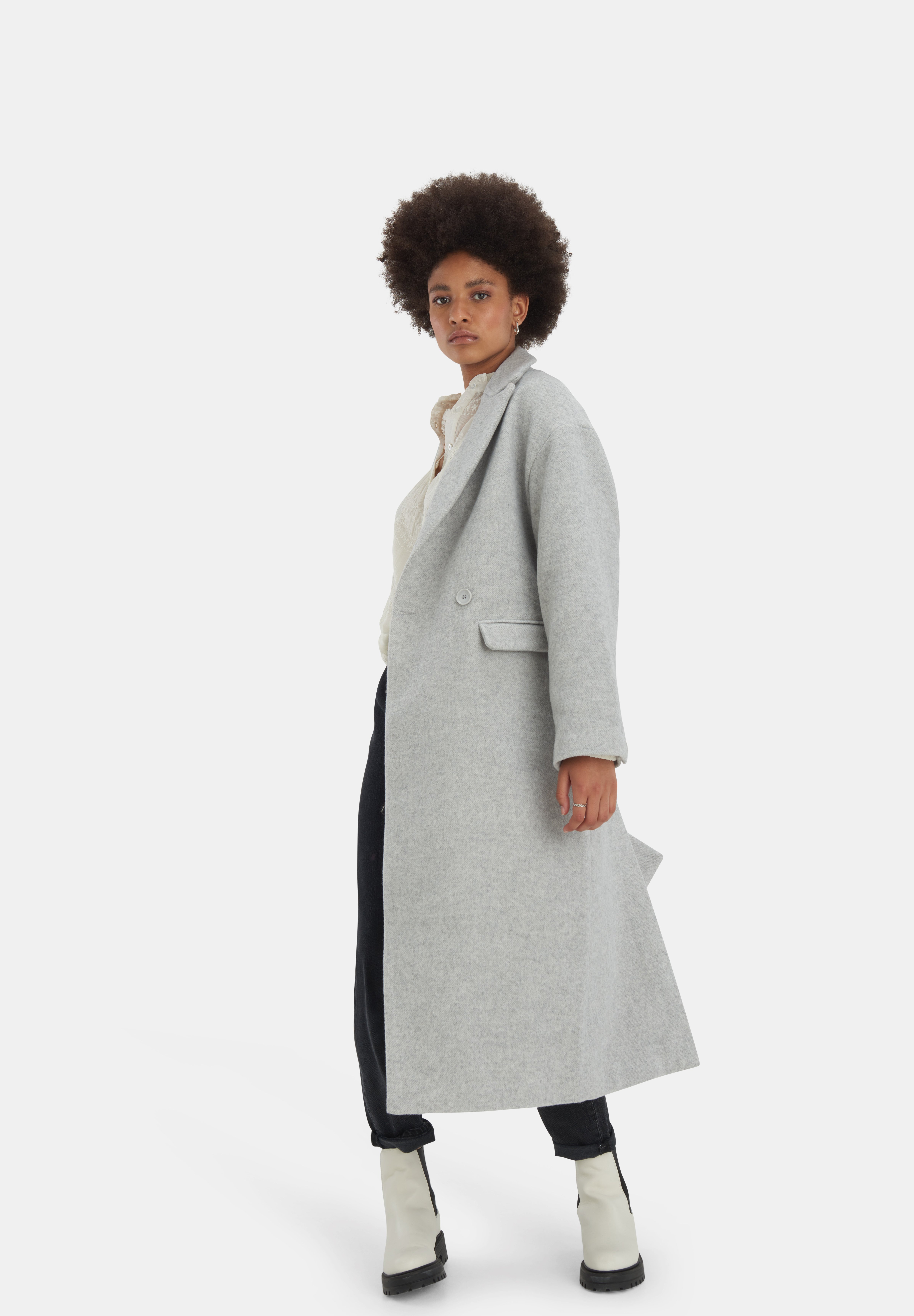 robbie wool coat long