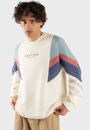 Kaotiko SEATTLE UNISEX - Sudadera - ivory