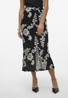 VMCLARA SKIRT - Pliiatsseelik - black/white