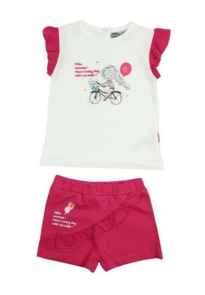 Lee Cooper, ENSEMBLE - Shorts - fushia