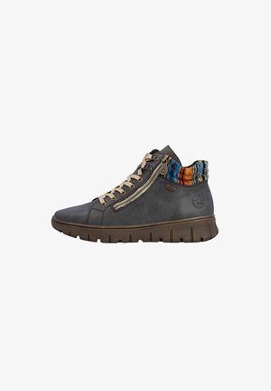 Rieker, RIEKER SCHNÜRSTIEFEL N1305 - Baskets montantes - grey