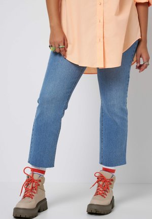 Jean droit - blue denim