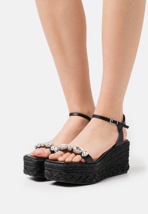 Guess Sandalias de tacón - black