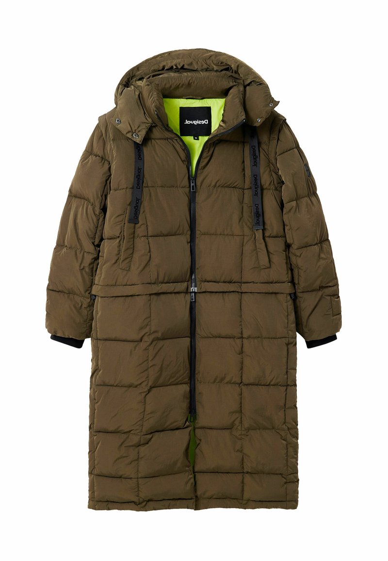 Desigual Winter coat green