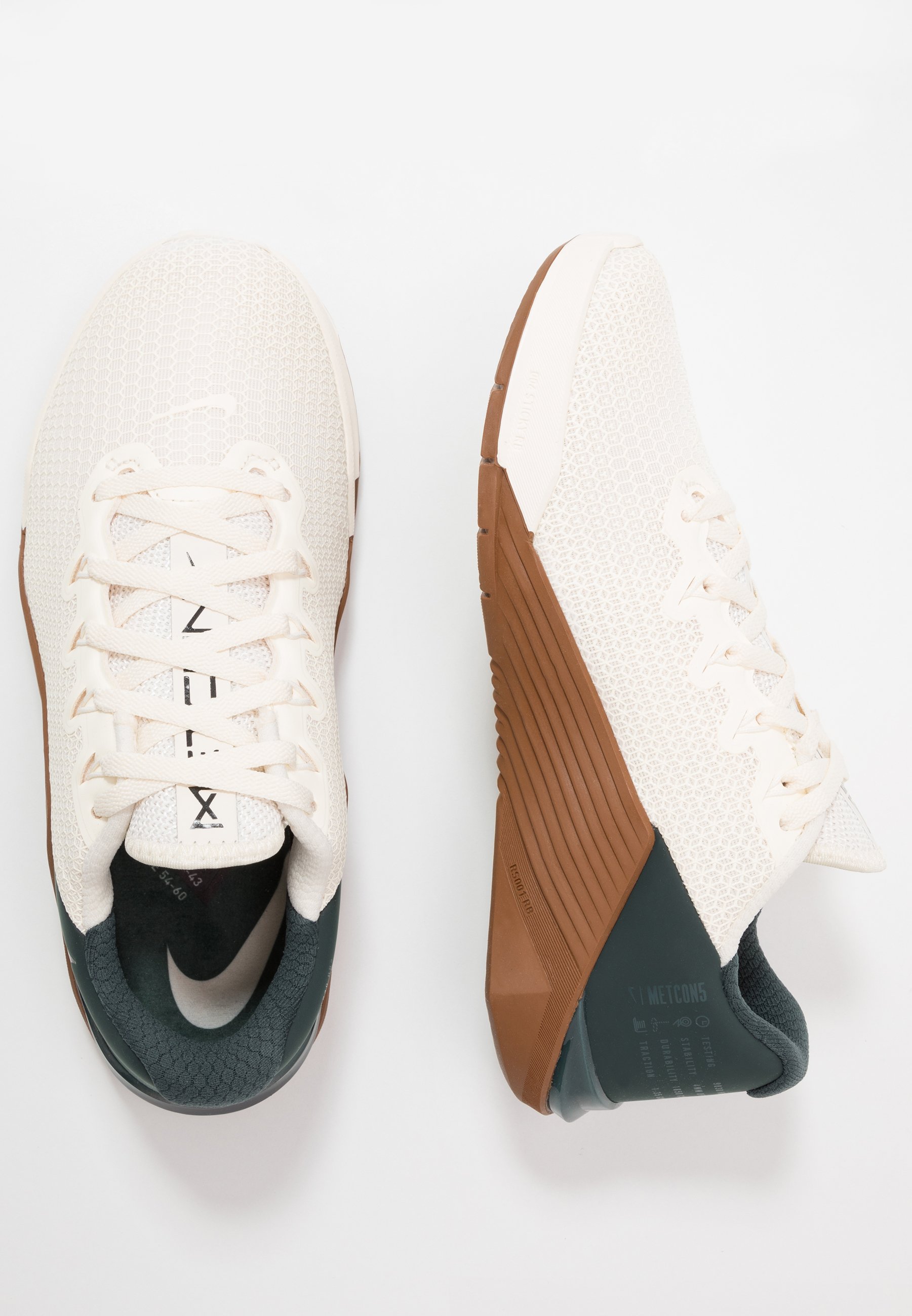 Nike Performance METCON 5 Treningssko pale ivoryblack Nike Performance METCON 5 Treningssko spruce auralaser