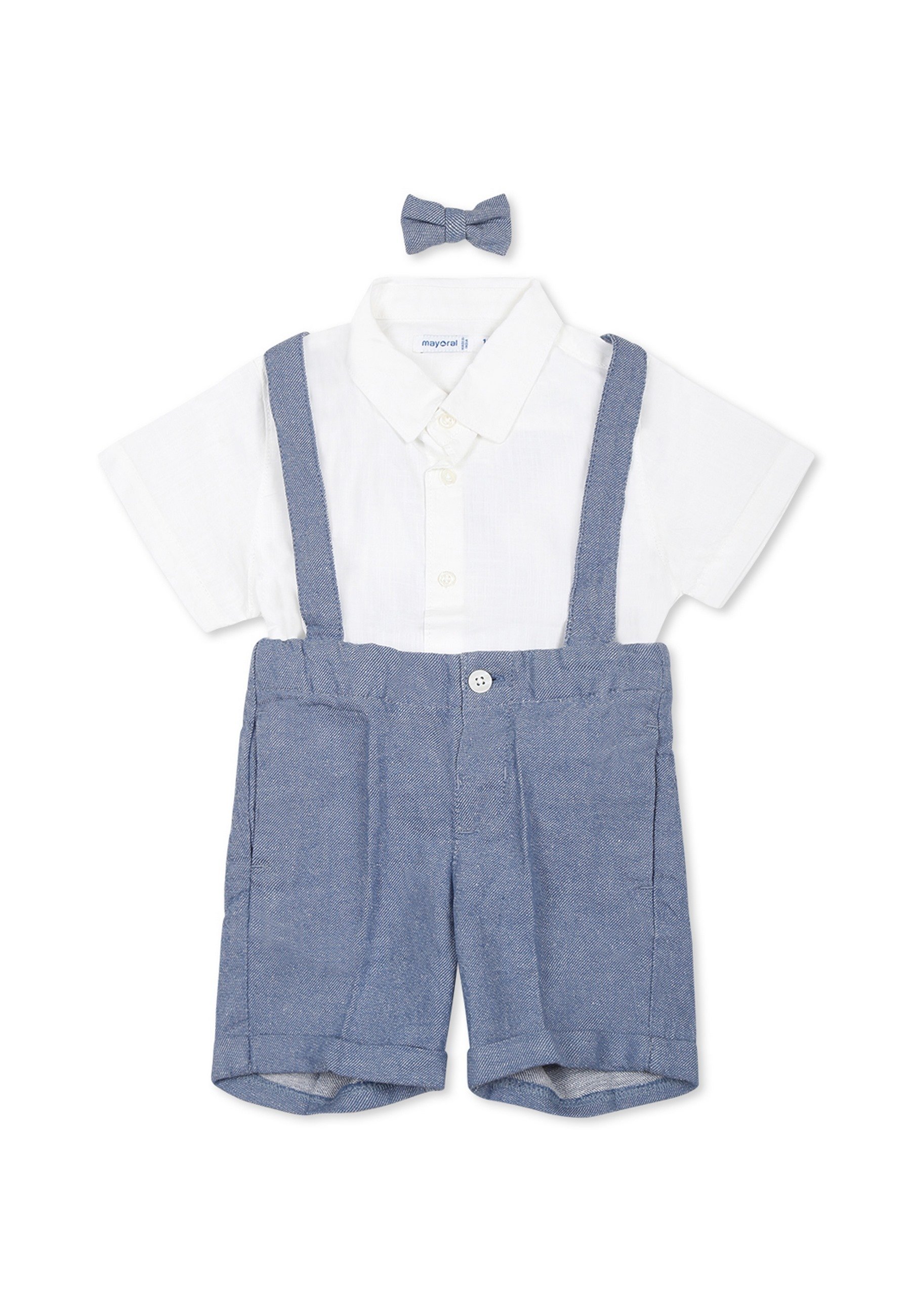 Mayoral Camicia m/l Stampata per Bambini e Ragazzi Celeste 5 Anni (110cm