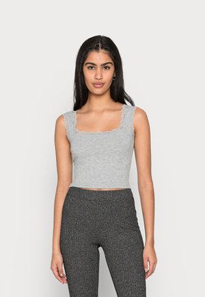 Top - mottled light grey
