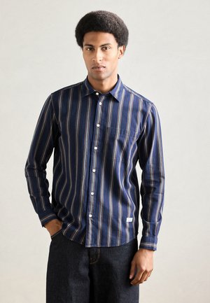 SHIRT STRIPE - Camisa - dark blue