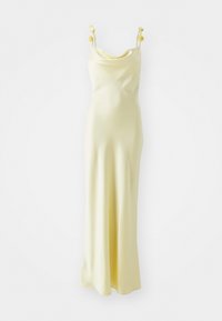 COWL NECK DRESS - Iltapuku - light yellow