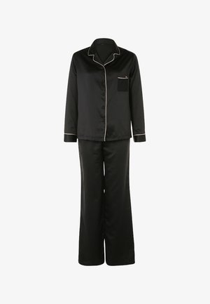 Bluebella, CLAUDIA SHIRT AND TROUSER SET - Pyjama - Black/Pale Pink