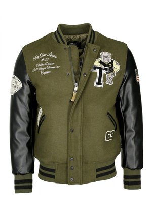 MIT ÄRMEL - Bomberjacks - olive/black