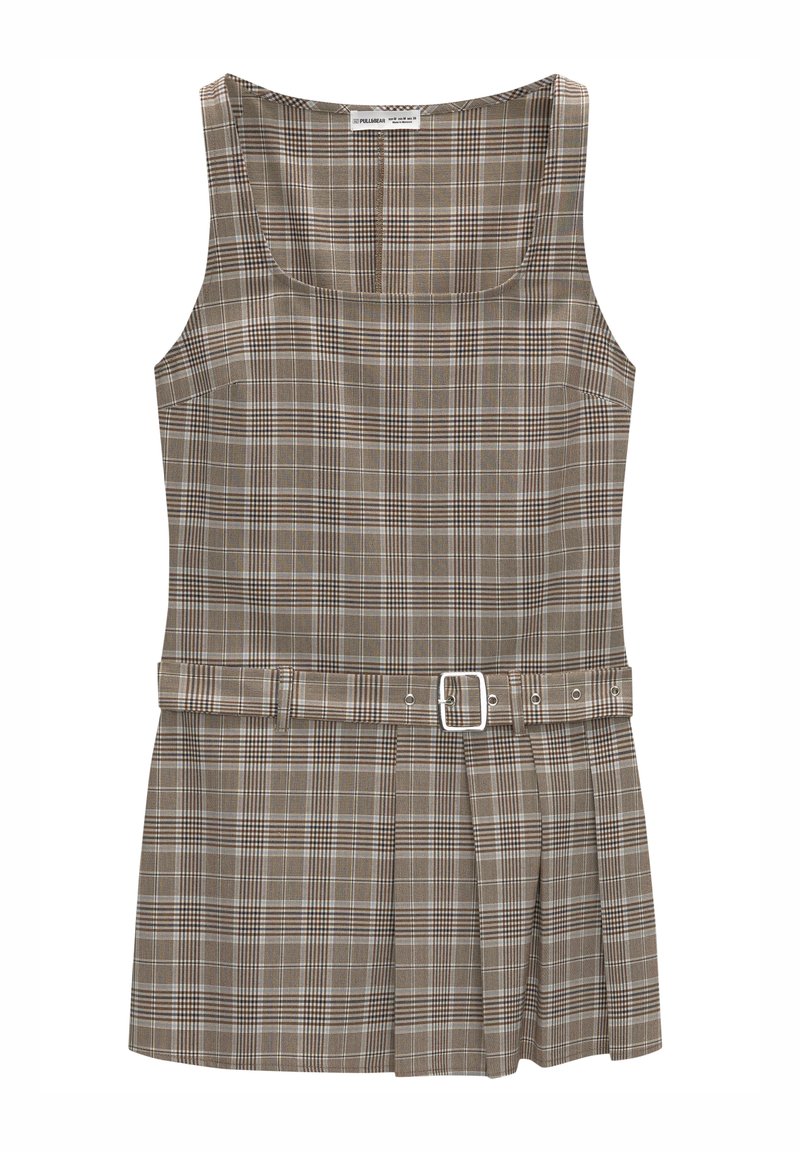 PULL&BEAR Jurk bruin