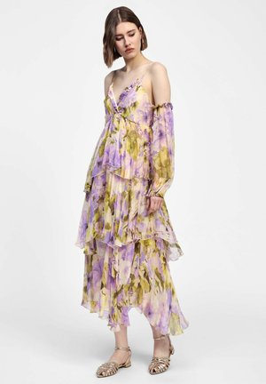 A BALZE CON STAMPA FLOREALE - Vestito lungo - multicolor