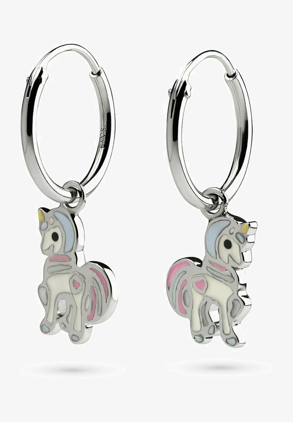 EMAILLE - Ohrringe - silberfarben