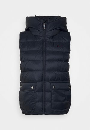 PADDED HOODED VEST - Kamizelka - desert sky