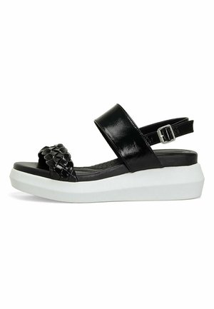 COMFORT MERATRA  - Platvormsandaalid - black