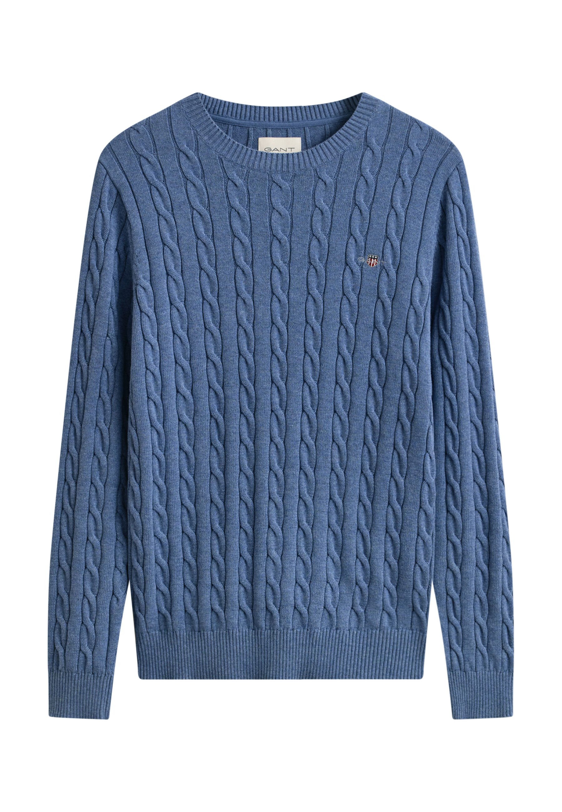 GANT Svetr - denim blue melange