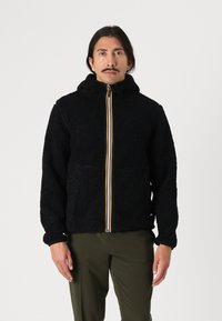 K-Way REVERSIBLE JACK POLAR DOUBLE UNISEX - Fleecejakke - black