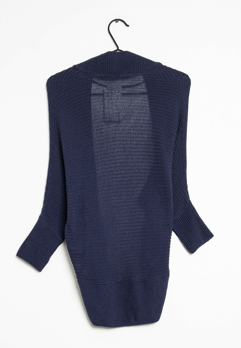 Zara Strickjacke blue/blau (Pre-owned) Zalando