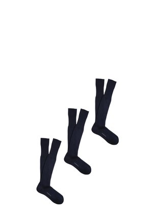 3 PACK WARM LUXURY - Calzettoni - blu