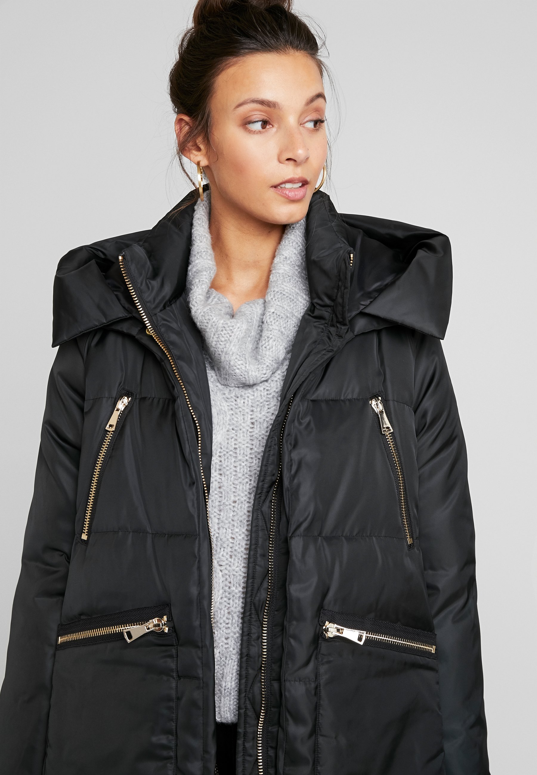 DAY Birger et Mikkelsen DAY JUSTINE Vinterkåpe frakk Sort DAY Birger ET Mikkelsen Justine Dunjakke Black