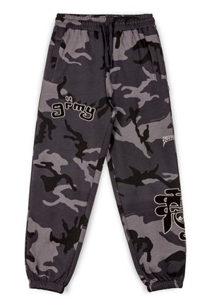 Grimey CHANDAL ALL OVER PRINT TUSKER TEMPLE FW23 - Jogginghose - black