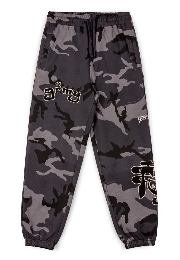 Grimey CHANDAL ALL OVER PRINT TUSKER TEMPLE FW23 - Pantalones deportivos - black