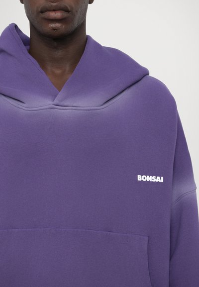 Bonsai OVERSIZE CROPPED HOODIE LOGO PRINTED GRAPHIC UNISEX - Hoodie - special dye