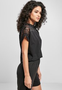 Urban Classics Print T-shirt - schwarz