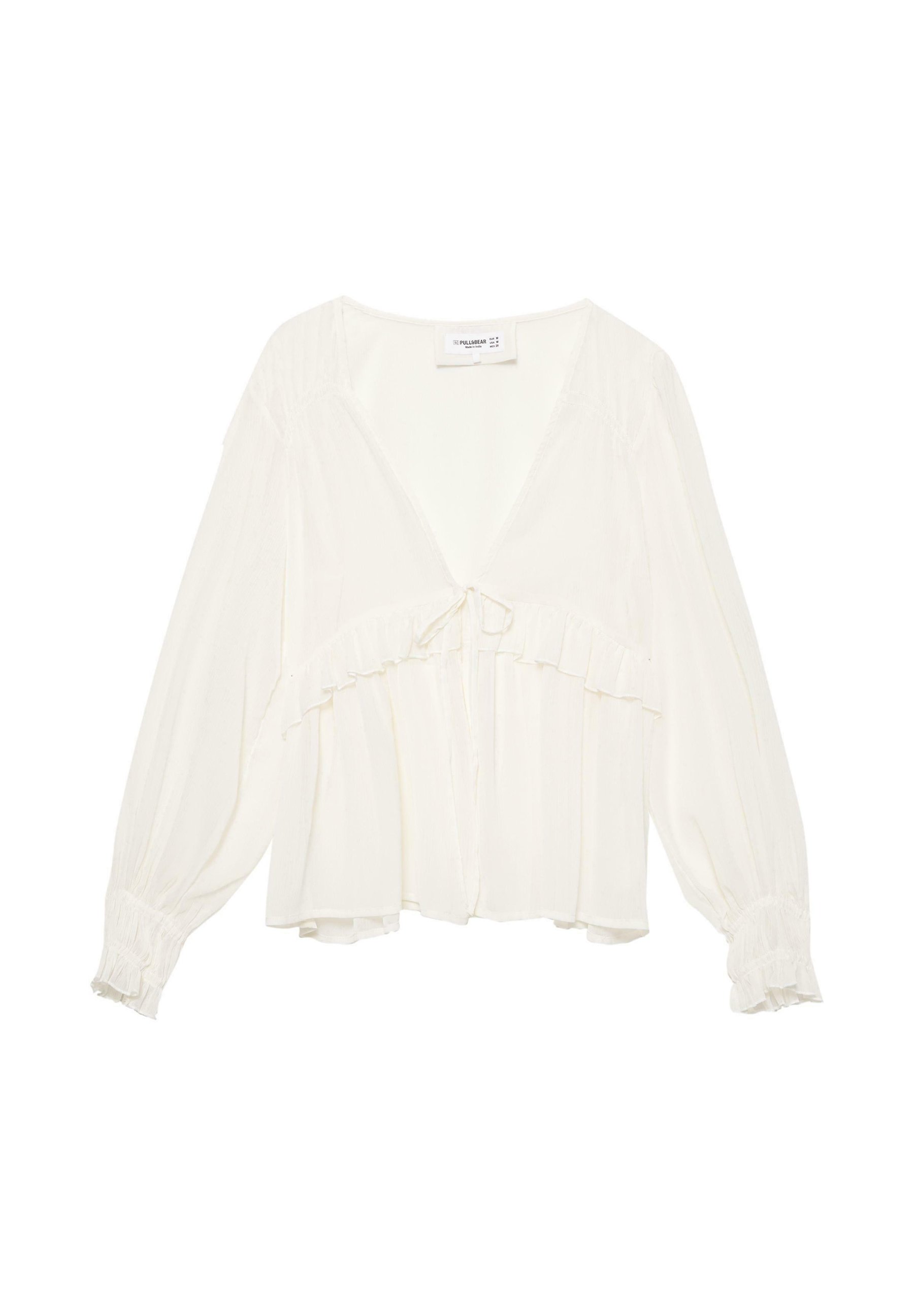 Ruffled blouse