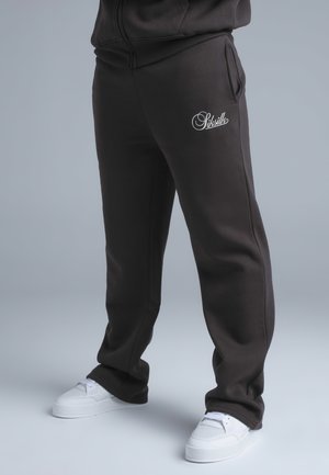 SIKSILK, ESSENTIALS TRACK  - Træningsbukser - brown