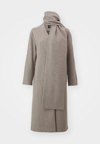 ONLELBA LIFE SCARF COAT  - Klasszikus kabát - mocha meringue melange