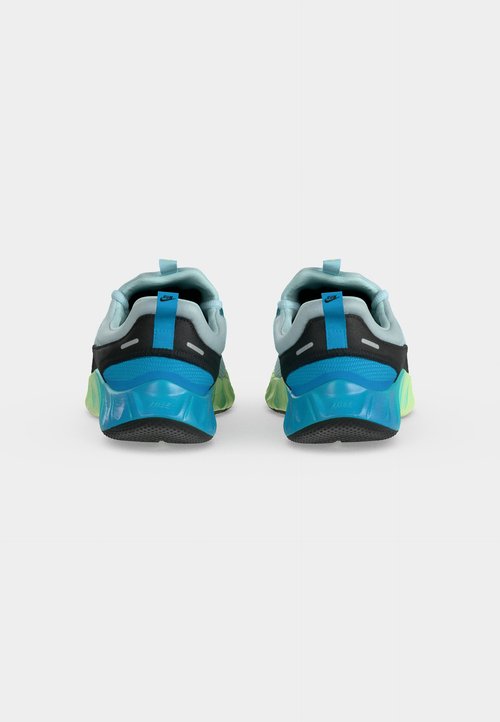 Nike FREE RIDE UNISEX - Road running shoes - glacier blue/black/light current blue/barely volt — photo 4