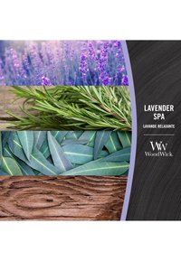 Woodwick ELLIPSE JAR LAVENDER SPA - Duftkerze - violet