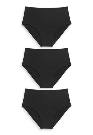 MEDIUM FLOW ESSENTIAL 3 PACK  - Lenjerie pentru menstruație. - black