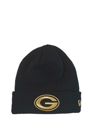 New Era, GREEN BAY PACKERS NFL ESSENTIAL METALLIC LOGO - Beanie - schwarz