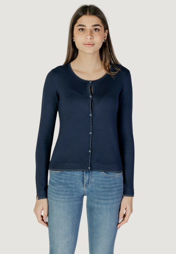 ECS APERTA  - Strickjacke - blu marine