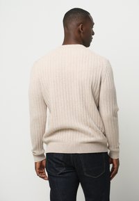 PROFUOMO Strickpullover - light sand