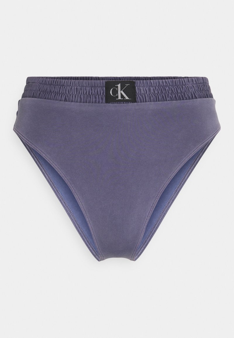 Calvin Klein Swimwear AUTHENTIC HIGH RISE - Cuecas de biquíni - blue