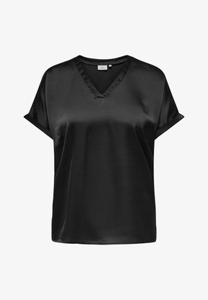 ONLY Carmakoma CARBRYNJA - Jednoduché tričko - black