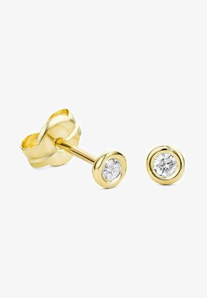 DIAMANT L'ÉTERNEL, 9 KARAT 375 DIAMOND 01CT - Oorbellen - gold coloured