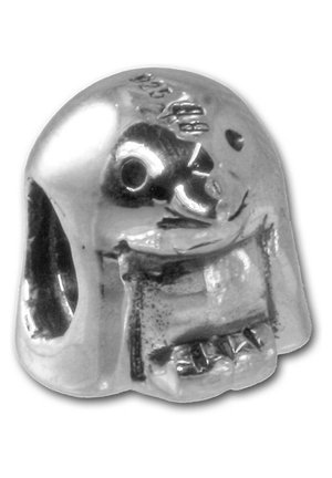 BEADS PINGUIN - Charms - silberfarben